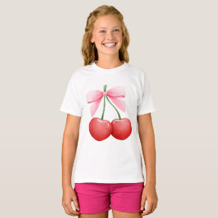 Camiseta Cherries de Coquetes de Aquarela