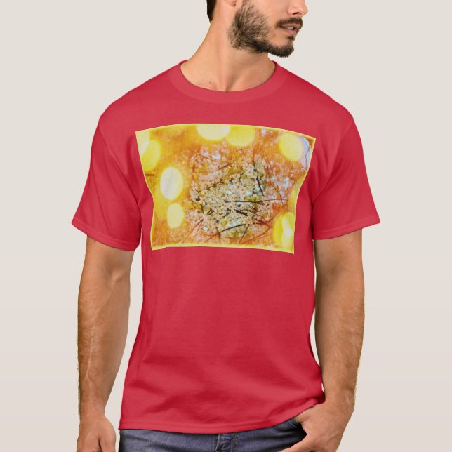 Camiseta "Cherry Blossom Branches" Foto Fofo. Compre agora (Frente)