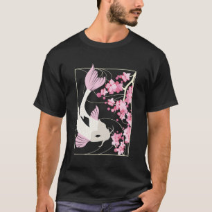 Camiseta Cherry Blossom I Peixe Japonês I Koi Carp