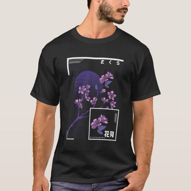 Camiseta Cherry Blossom Japonês (Frente)
