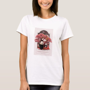 Camiseta Cherry Blossom Panda