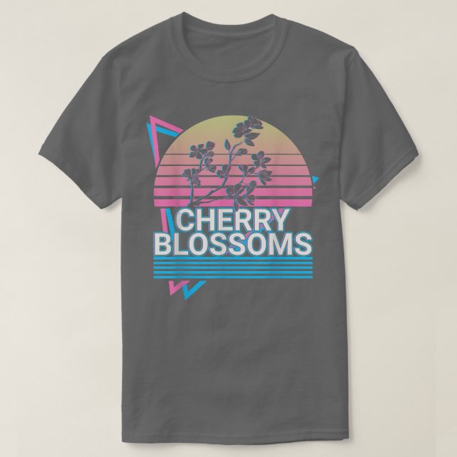 Camiseta Cherry Blossom Retro222 (Frente do Design)