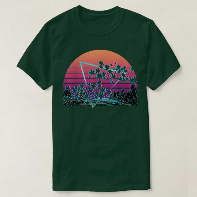 Camiseta Cherry Blossom Retro 221 (Frente do Design)