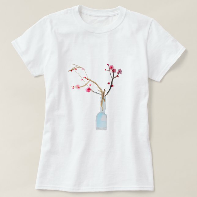Camiseta Cherry Blossom sakura aqucolor (Frente do Design)