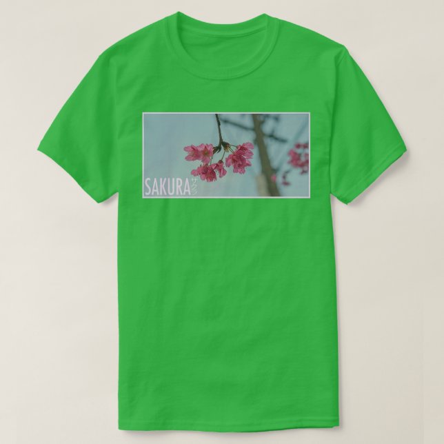 Camiseta Cherry Blossom Sakura Graphic (Frente do Design)