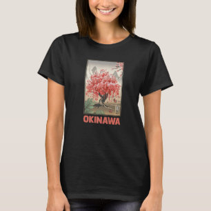 Camiseta Cherry Blossom Sakura Okinawa Japão