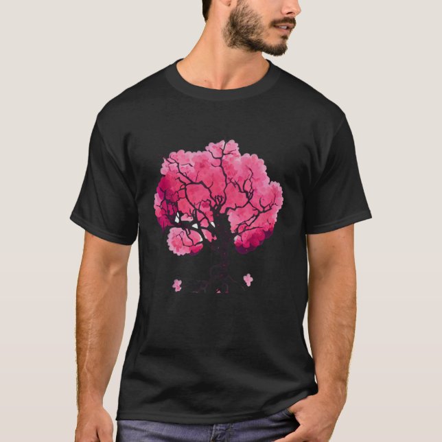 Camiseta Cherry Blossom  Tree of Life (Frente)