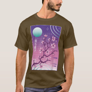 Camiseta Cherry Blossom Vaporwave Sakura