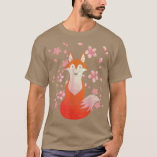Camiseta Cherry Blossom Willife Amante de os animais Sakura