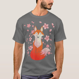 Camiseta Cherry Blossom Willife Amante de os animais Sakura