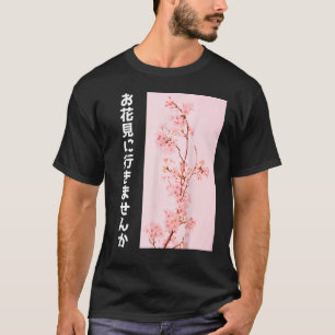 Camiseta Cherry Blossomo Japão Sakura Fest Tokyo Japonês N