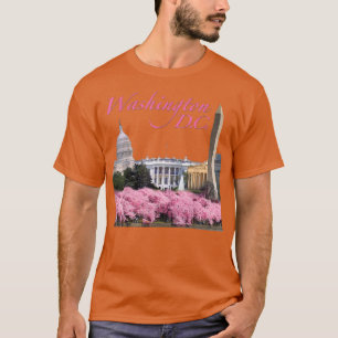 Camiseta Cherry Blossomo Paraíso no shopping Washington DC