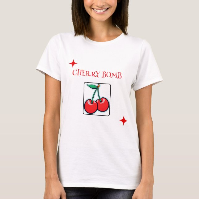 Camiseta Cherry bomb (Frente)