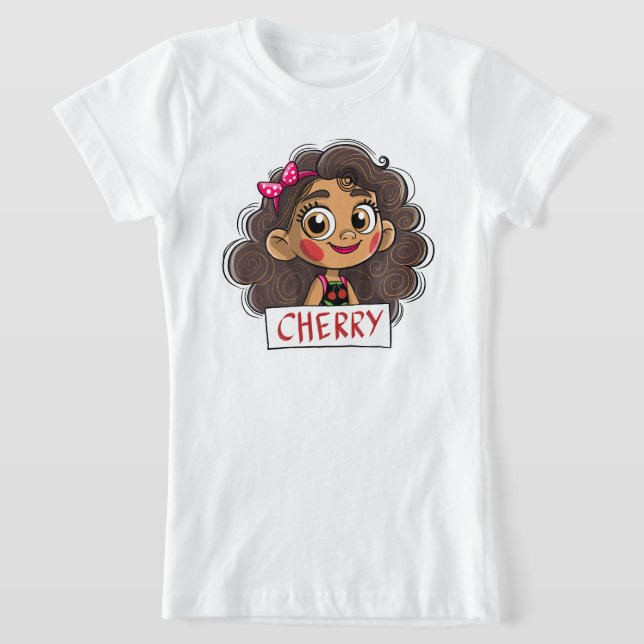 Camiseta Cherry _ By: Ahmad Qaddura (Postura )