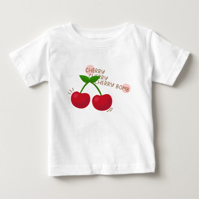 Camiseta Cherry Cherry Cherry Bomb (Frente)