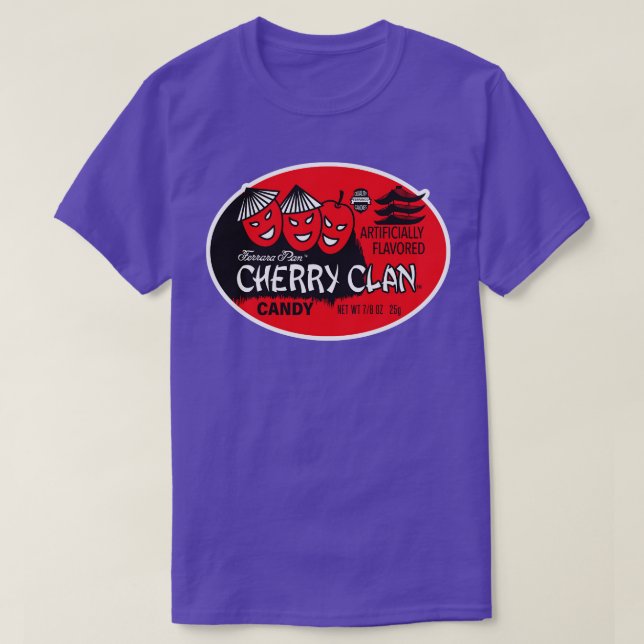 Camiseta Cherry Clan Candy (Frente do Design)