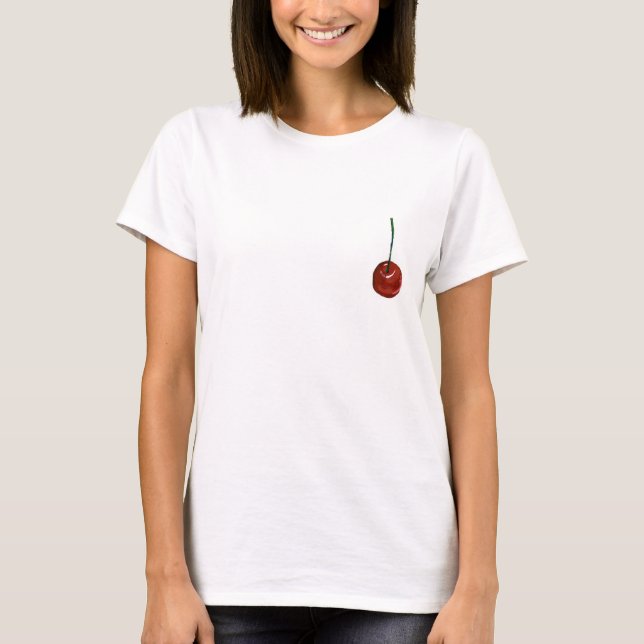 Camiseta cherry_cutout (t-shirt lateral leve) (Frente)