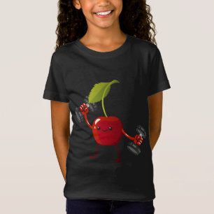 Camiseta Cherry, Fruta, Fato de Costume, Montagem de Arroz