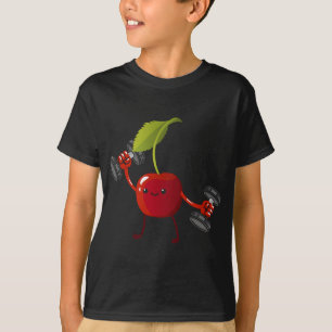 Camiseta Cherry, Fruta, Fato de Costume, Montagem de Arroz