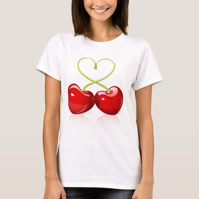 Camiseta Cherry Heart (Frente)