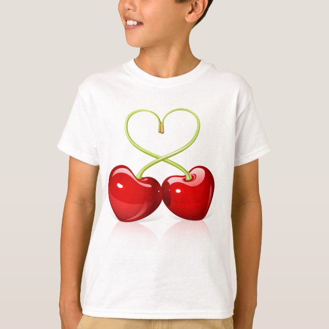 Camiseta Cherry Heart (Frente)