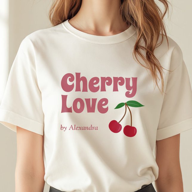 Camiseta Cherry Love (Cherry Love T-Shirt)
