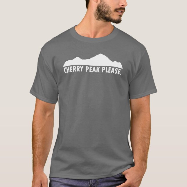 Camiseta Cherry Peak Resort Por Favor (Frente)