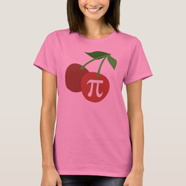 Camiseta Cherry Pi Day (Frente)