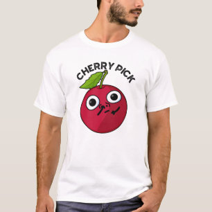 Camiseta Cherry Pick Funny Fruta Pun