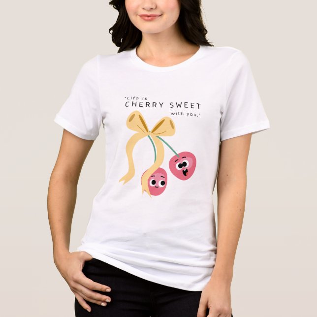 CAMISETA CHERRY SWEET (Frente)
