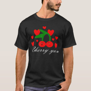 Camiseta Cherry You Lover Casal Pun Piada Dia de os namorad