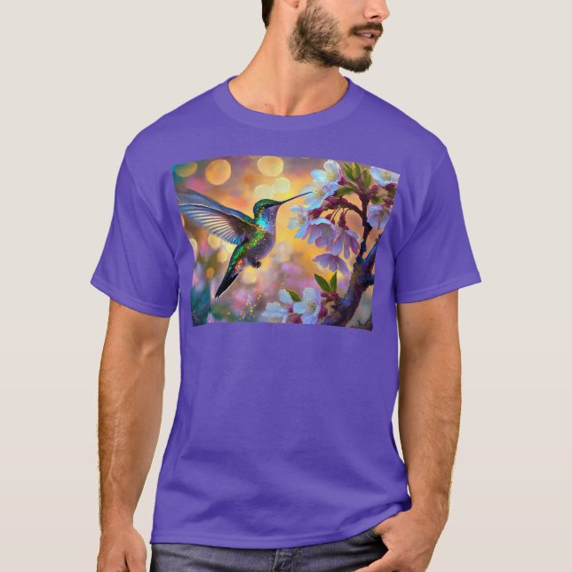 Camiseta Chersom Fantasy Sunrise Hummingbird (Frente)
