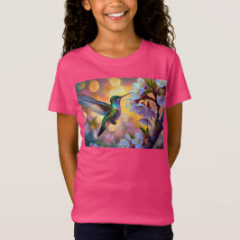 Camiseta Chersom Fantasy Sunrise Hummingbird