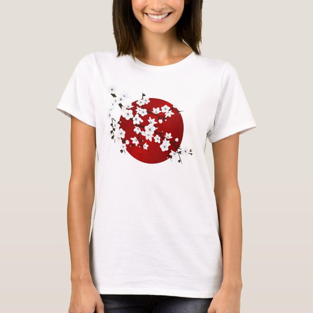 Camiseta Chersom Red Black White Ascensão Sun (Frente)