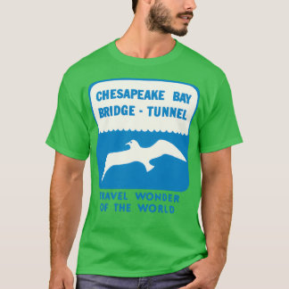 Camiseta Chesapeake Bay Bridge Tunnel Vintage Travel