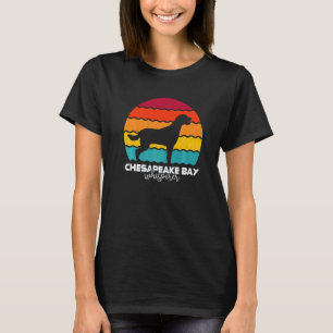 Camiseta Chesapeake Bay Retriever Murmurador Retro Premium