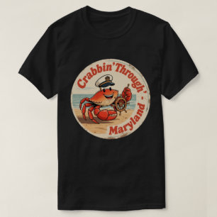 Camiseta Chesapeake Charm_ Maryland Capitão Vintage