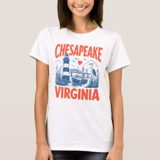 Camiseta Chesapeake Virgínia Groovy Fofo