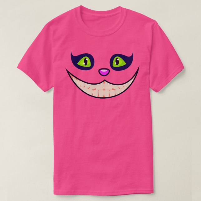 Camiseta Cheshire Cat (Frente do Design)