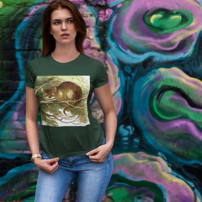 Camiseta Cheshire Cat 2 (Criador carregado)