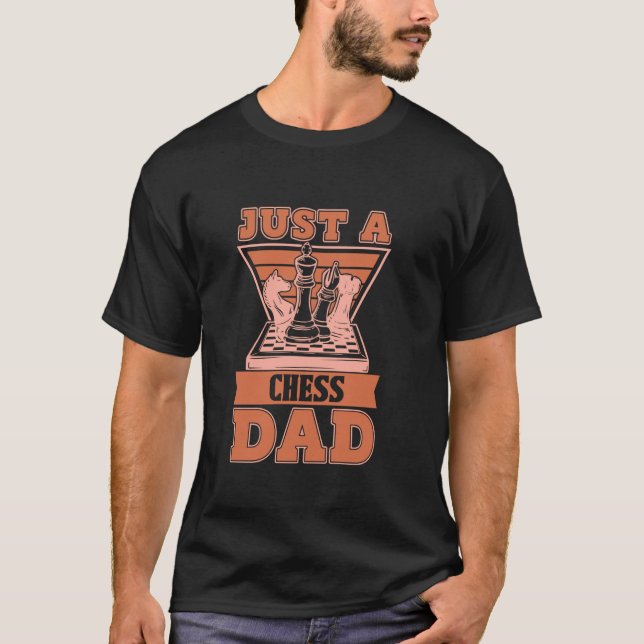 Camiseta Chess Chessboard Chessman Master - Apenas Um Chess (Frente)