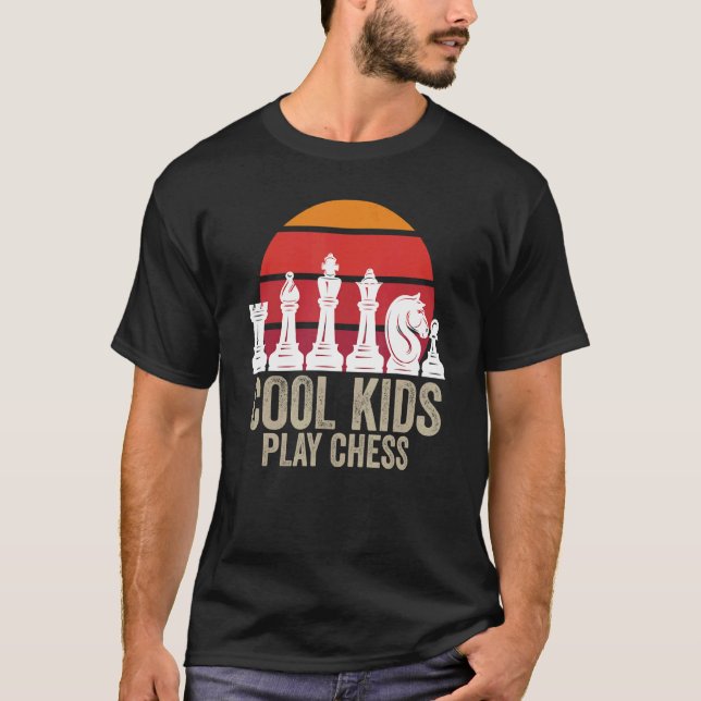 Camiseta Chess Chessboxing Chess Masters Cool Kids Play Che (Frente)