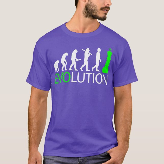 Camiseta Chess Chessplayer com peça de xadrez para homens (Frente)