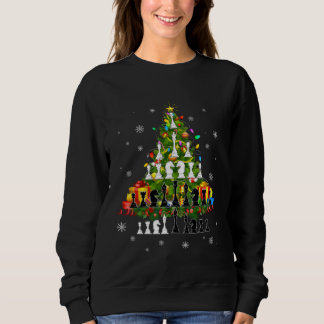 Camiseta Chess Christmas Tree Snow Funny Chess Xmas Gift