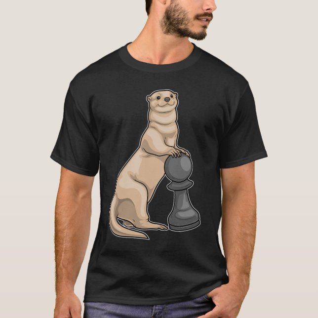 Camiseta Chess da peça de xadrez (Frente)