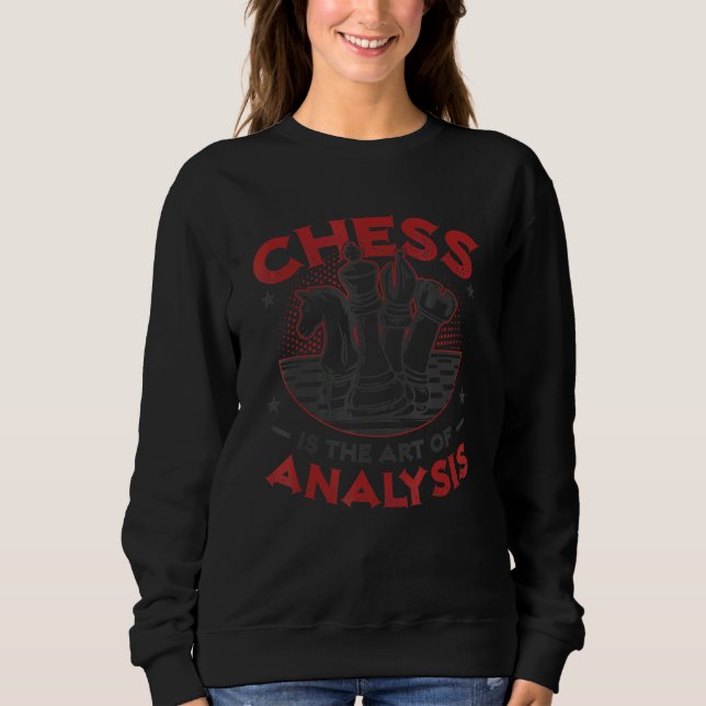Camiseta Chess É A Arte Do Jogo Chess Club De Análise (Frente)