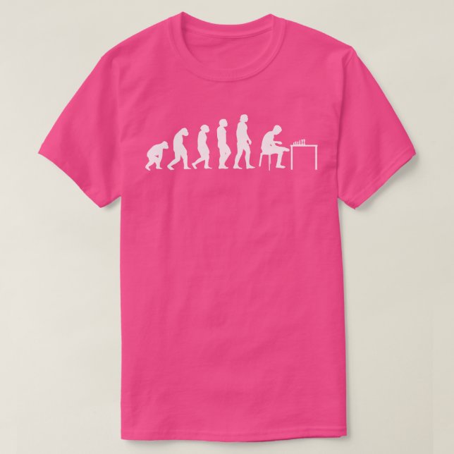 Camiseta Chess Evolution Play Chess 1 (Frente do Design)