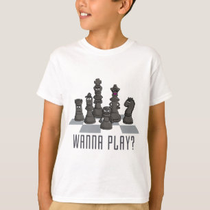 Camiseta chess gang they justamente wanna play