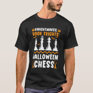 Camiseta Chess Halloween Trick Ou Treine Chess Player