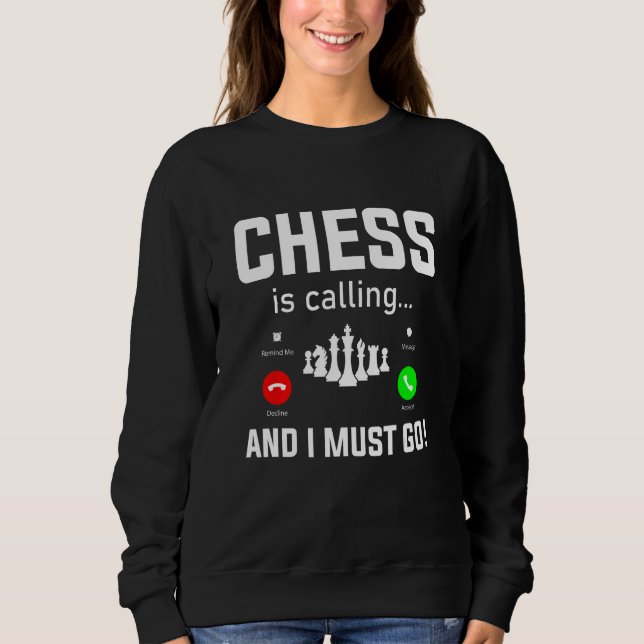 Camiseta Chess is calling Chess Player Pun Quote (Frente)